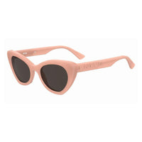 Moschino Sunglasses Cat Eye Full Rim, Orange Frame and Grey Lens MOS147/S0L7QIR