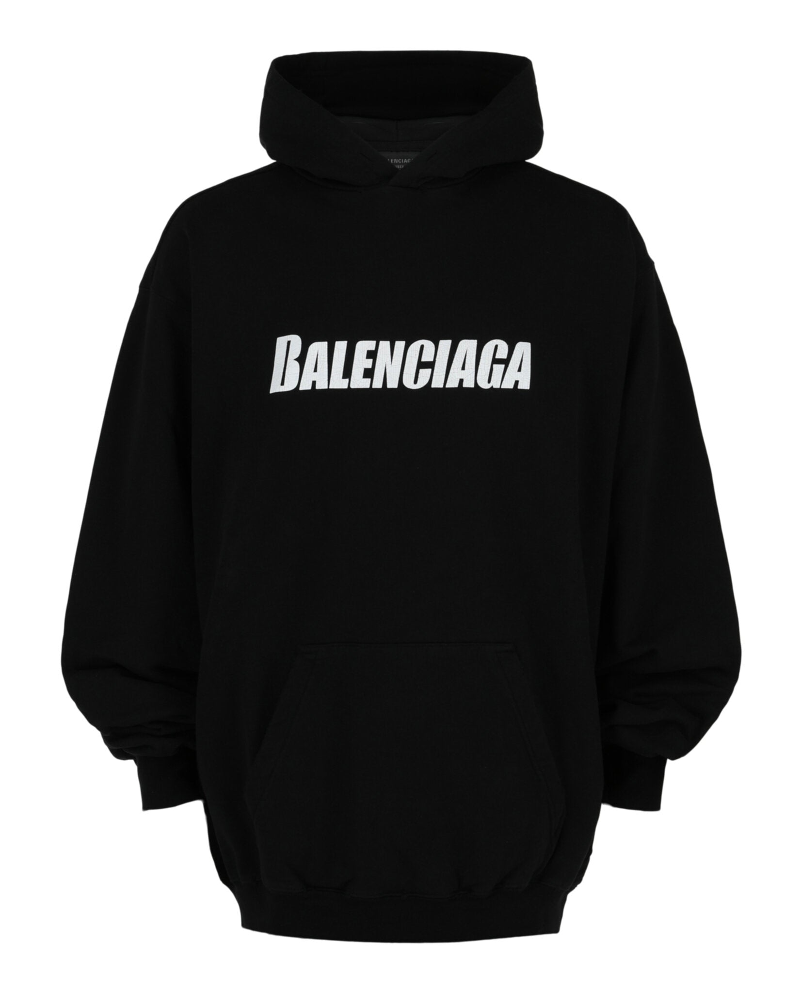Balenciaga Balenciaga Mens Destroyed Oversized Hoodie