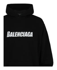 Balenciaga Balenciaga Mens Destroyed Oversized Hoodie