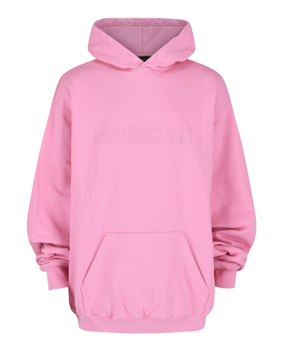 Balenciaga Mens Oversized Destroyed Hoodie
