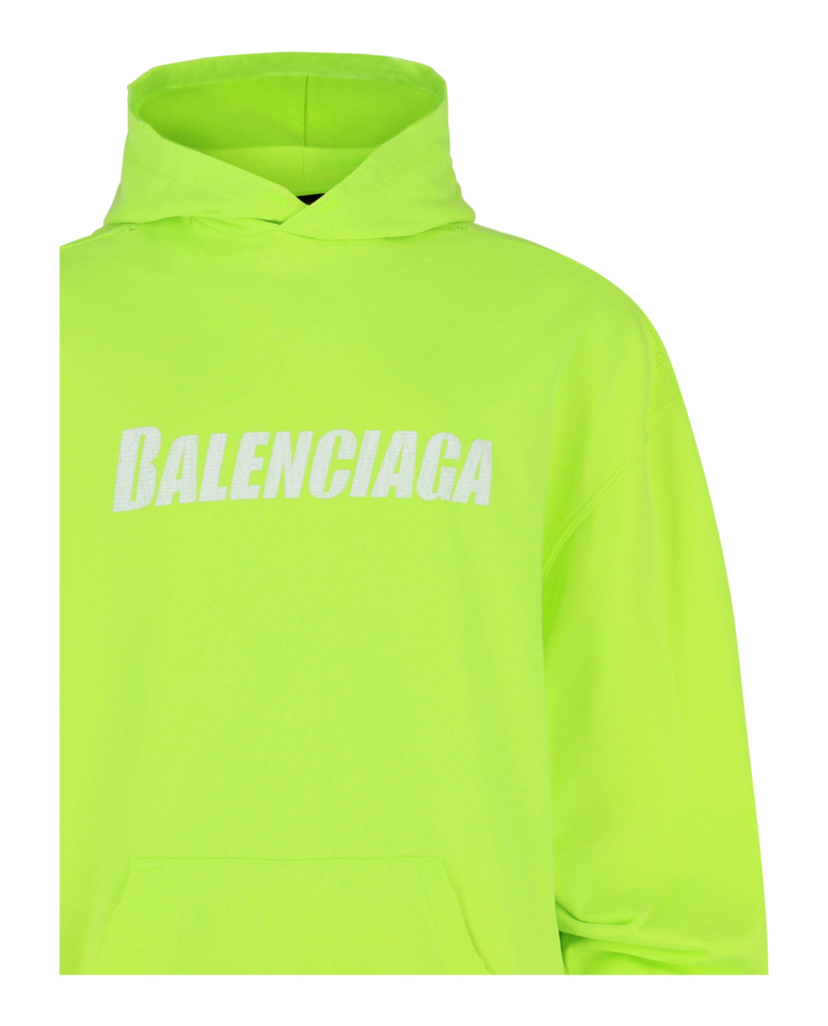Balenciaga Unisex-Adult Caps Destroyed Graphic Print Hoodie