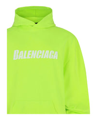 Balenciaga Unisex-Adult Caps Destroyed Graphic Print Hoodie