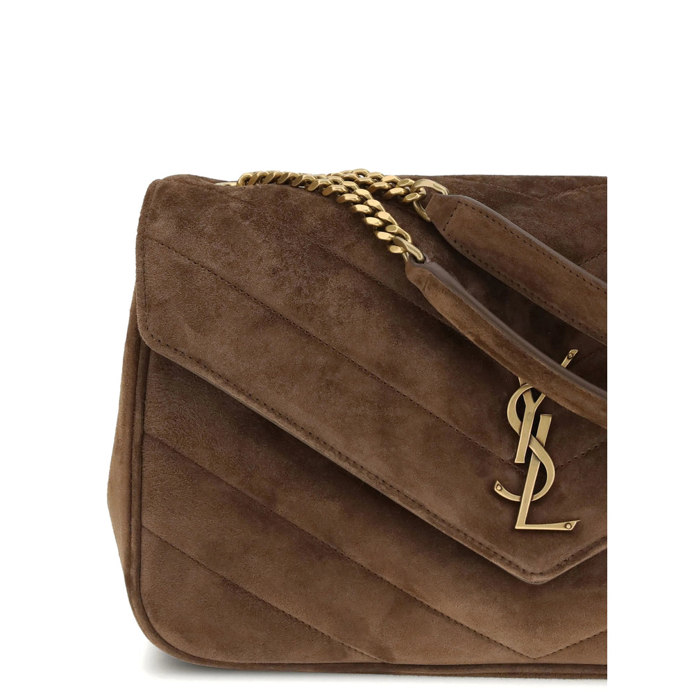 Saint Laurent Saint Laurent Brown Shoulder Bags Women