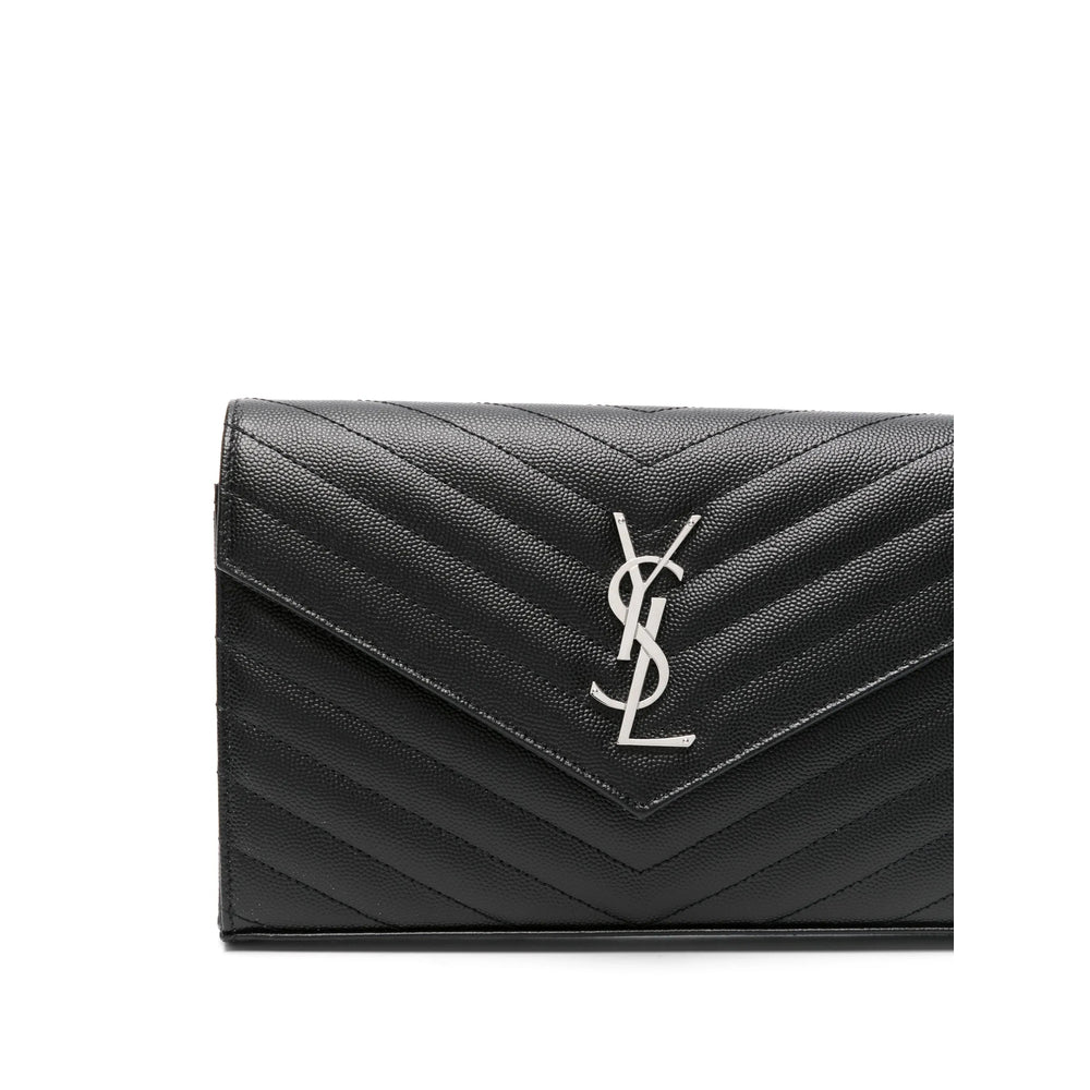 Saint Laurent Saint Laurent Black Clutch Bags Women