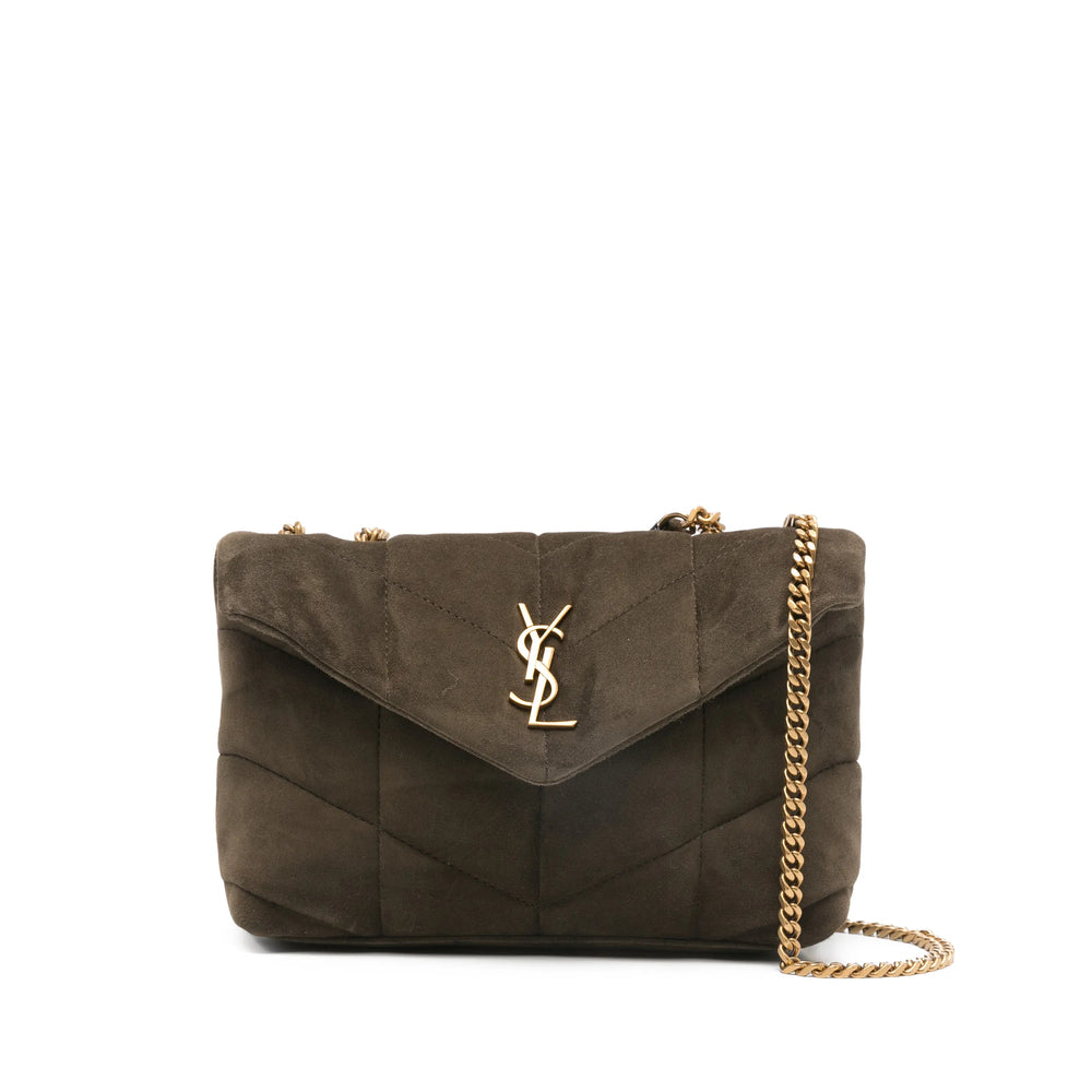 Saint Laurent Saint Laurent Brown Shoulder Bags Women