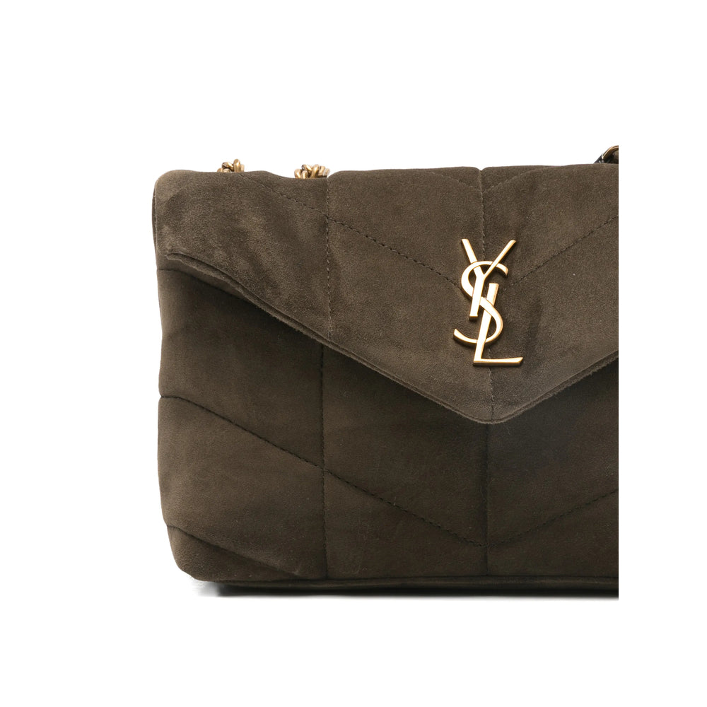 Saint Laurent Saint Laurent Brown Shoulder Bags Women