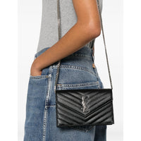 Saint Laurent Saint Laurent Black Clutch Bags Women