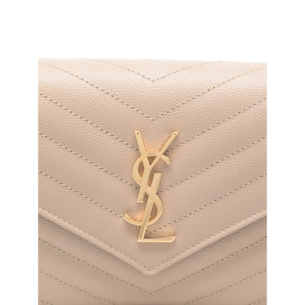 Saint Laurent Saint Laurent Neutrals Satchels & Cross Body Bags Women