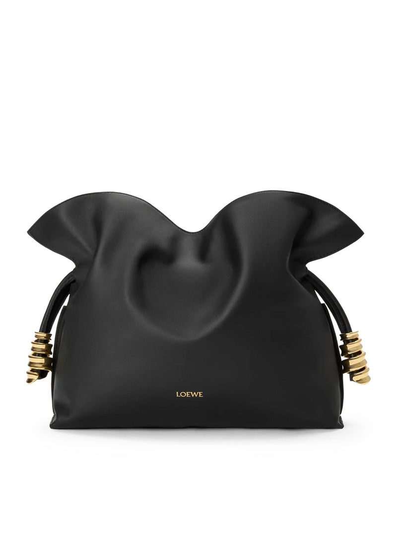 Loewe Women Medium Coil Flamenco Clutch Bag In Calfskin Nappa