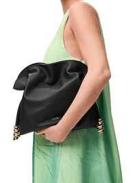 Loewe Women Medium Coil Flamenco Clutch Bag In Calfskin Nappa