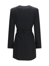 BALMAIN Balmain Women Grain De Poudre Blazer With Belt