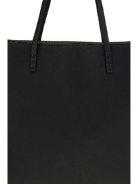 Fendi Women Medium Roll Roman Leather Shopping Bag