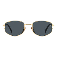 David Beckham David Beckham Sunglasses Geometric Full Rim, Gold Frame and Grey Lens DB1129/S0RHLIR