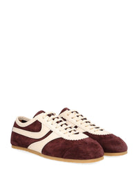 Dries Van Noten Women Suede Sneakers
