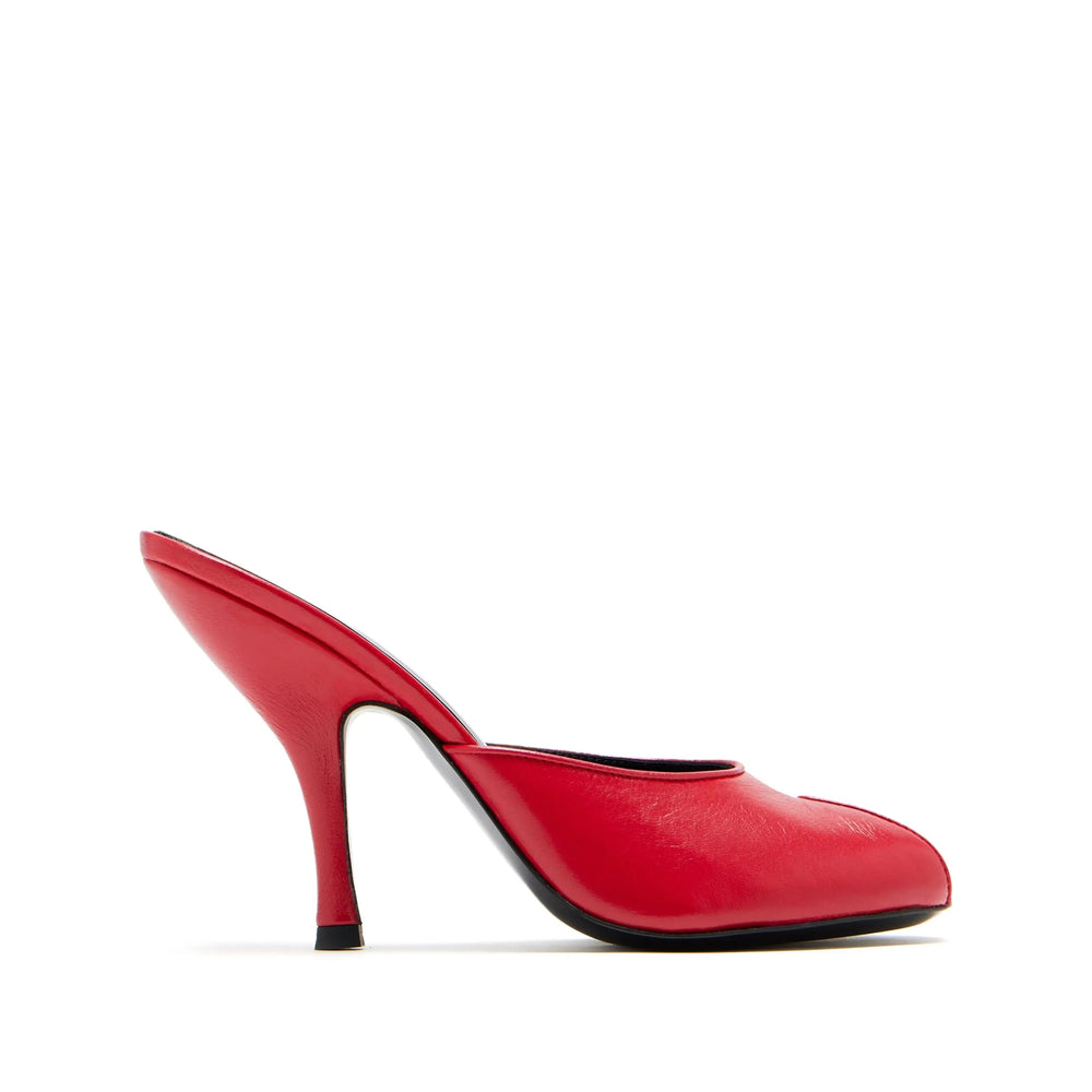 Jude Red Mules Women