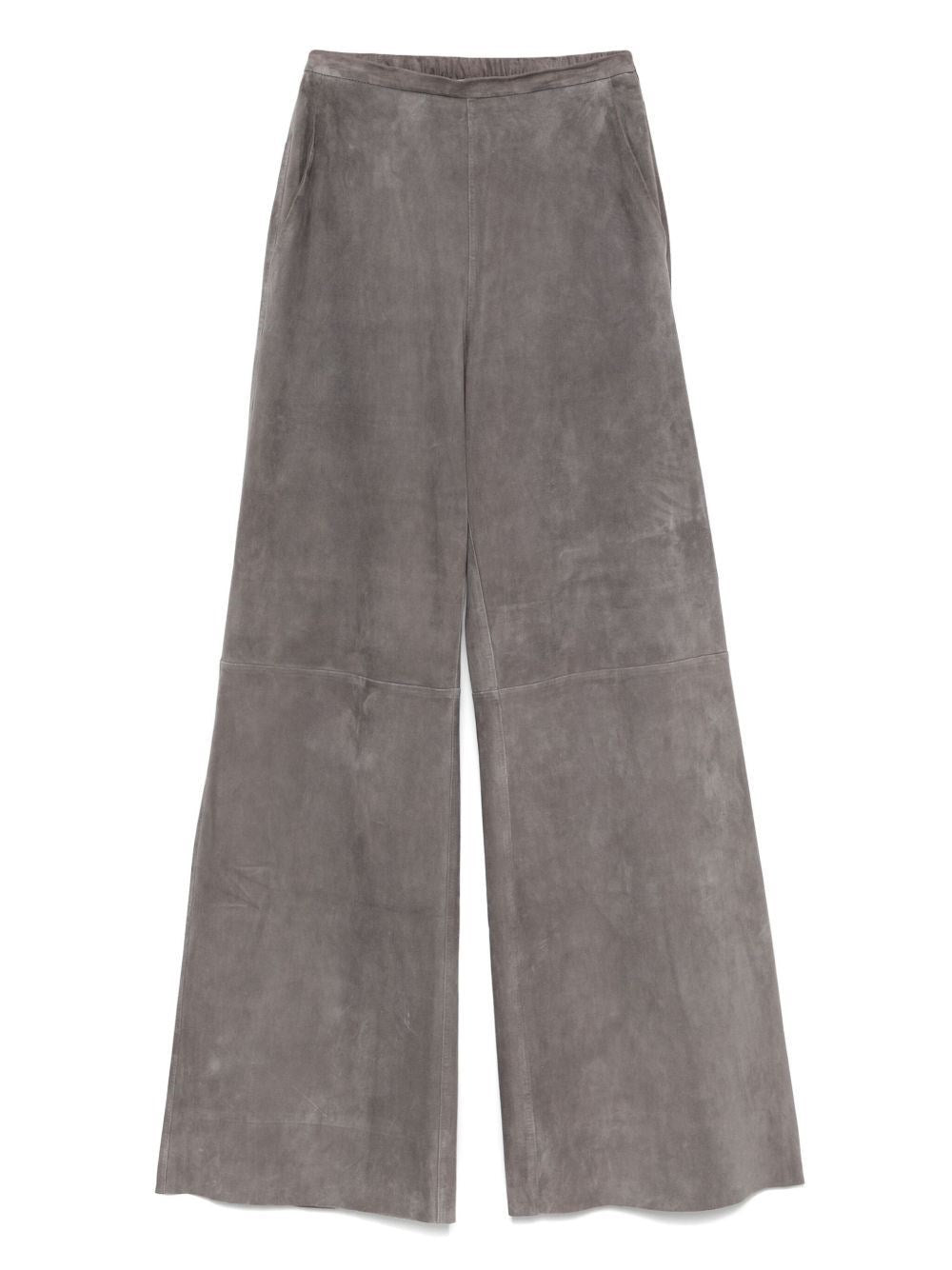 Forte_Forte Women Lightweight Suede Trousers