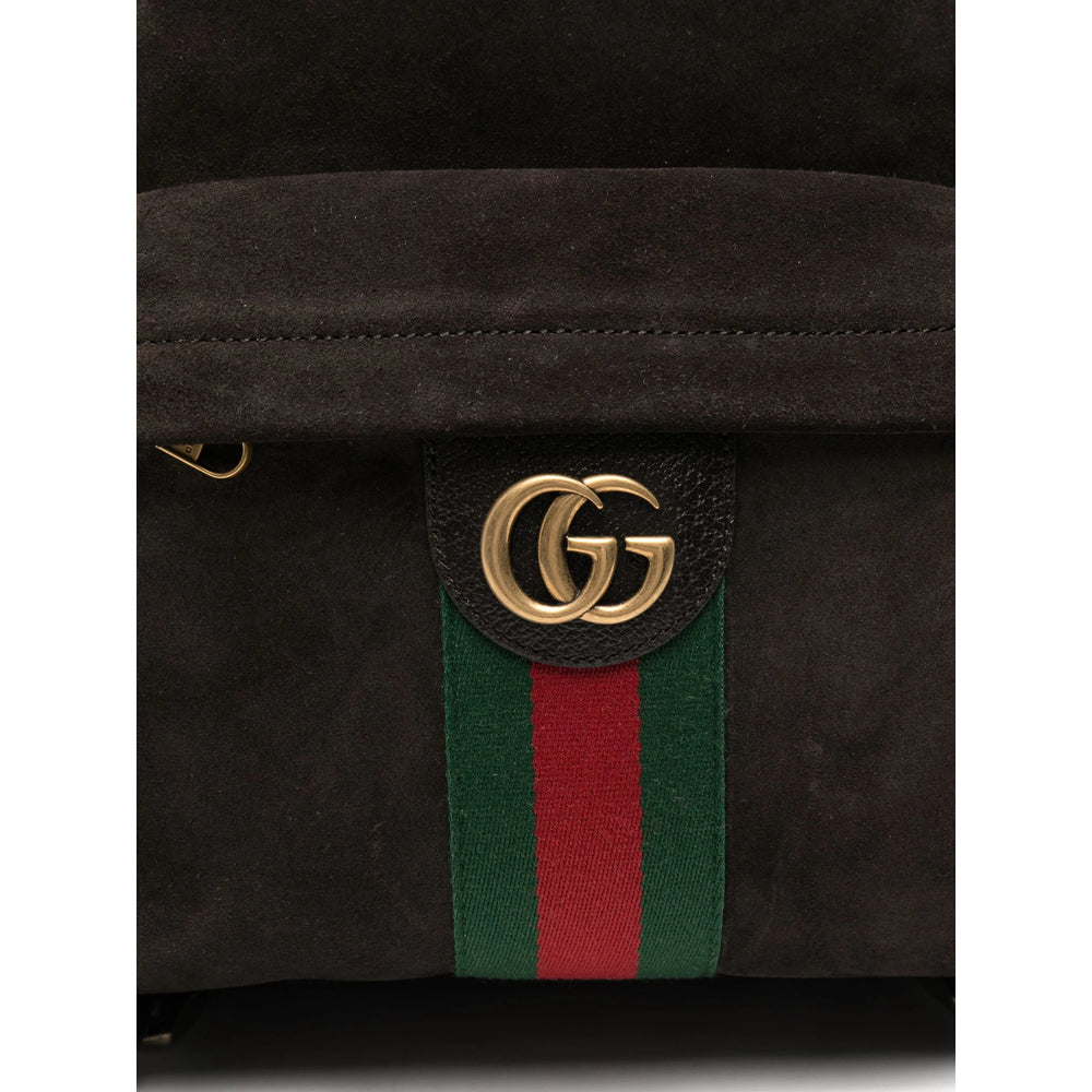 Gucci Brown Backpacks Men
