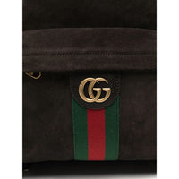 Gucci Brown Backpacks Men