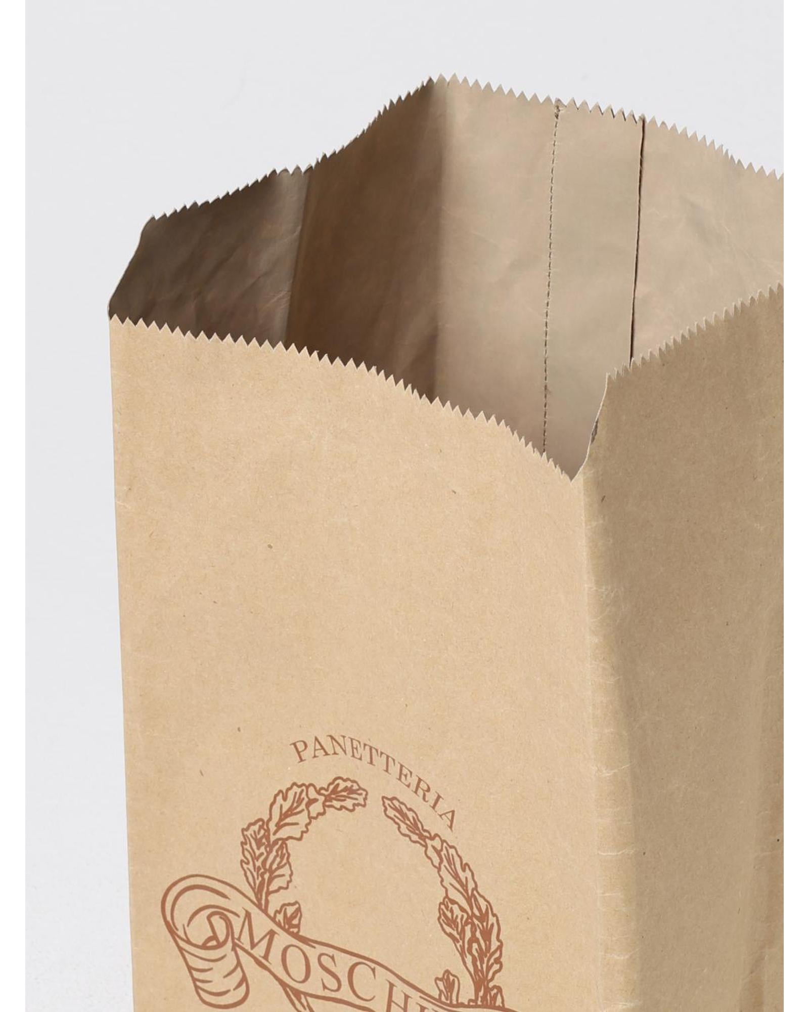Moschino Couture Moschino Paper Shopping Bag Women Beige Handbags