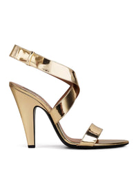 Alaia Women Mirror-Effect Sandals