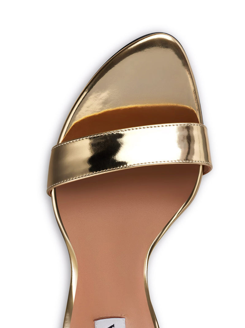 Alaia Women Mirror-Effect Sandals