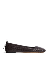 Bottega Veneta Bottega Veneta Women Charlotte Leather Ballet Flats