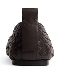 Bottega Veneta Bottega Veneta Women Charlotte Leather Ballet Flats