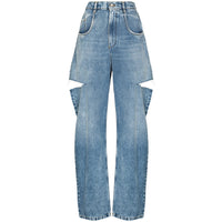 Maison Margiela Maison Margiela Blue Denim - Straight-Leg Jeans Women