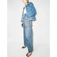 Maison Margiela Maison Margiela Blue Denim - Straight-Leg Jeans Women