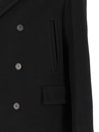 Fendi Men Wool And Angora Coat
