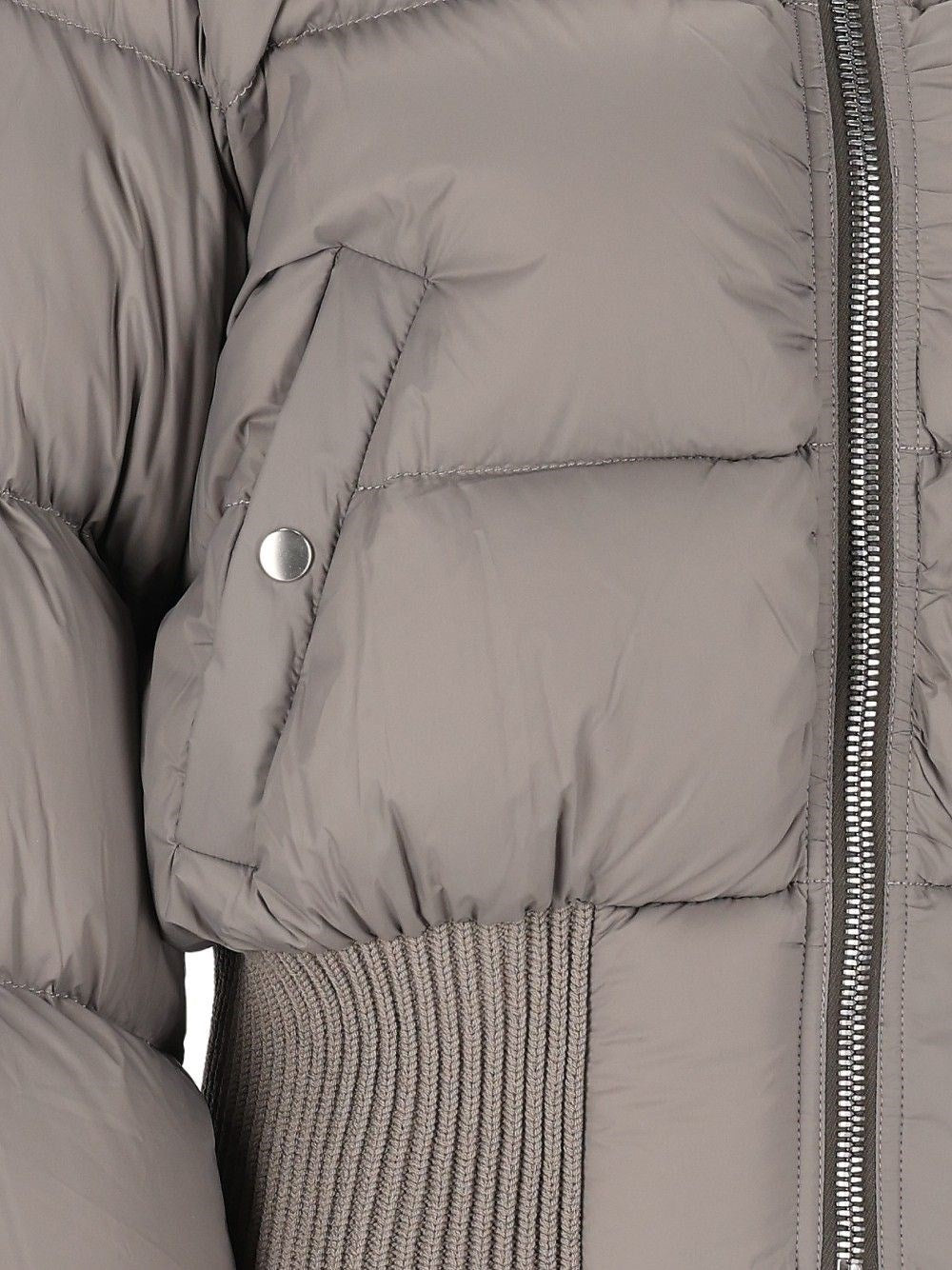 Rick Owens Women Short Down Jacket With Hood