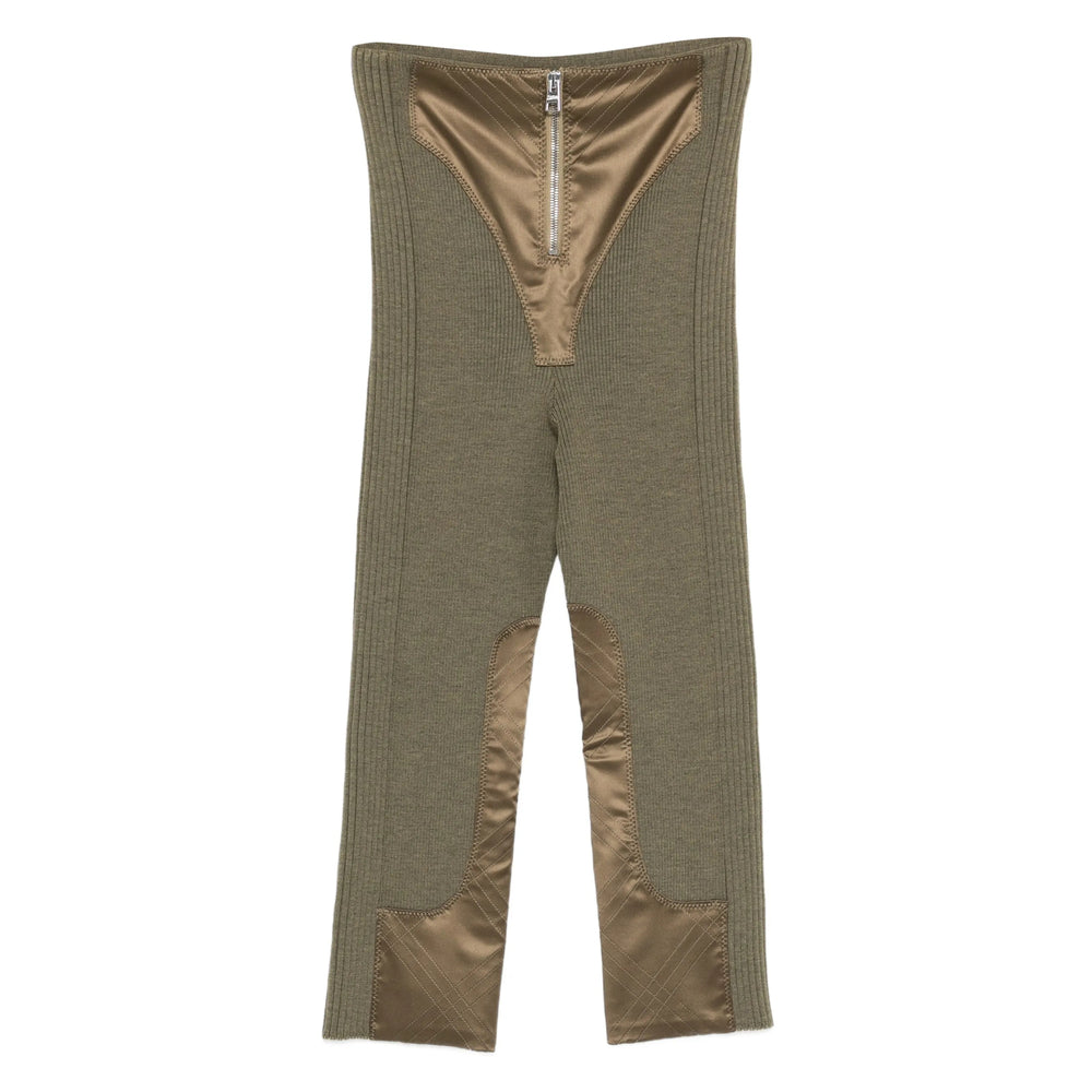 Jean Paul Gaultier Jean Paul Gaultier Green Trousers - Cropped Trousers Women