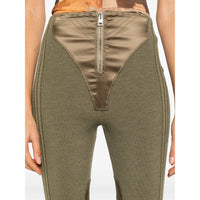 Jean Paul Gaultier Jean Paul Gaultier Green Trousers - Cropped Trousers Women