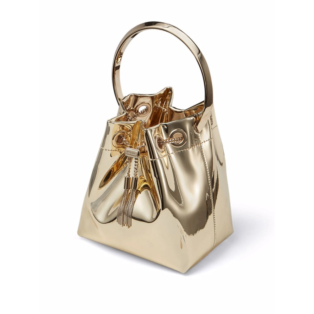 Jimmy Choo Gold Bucket Bags Women
