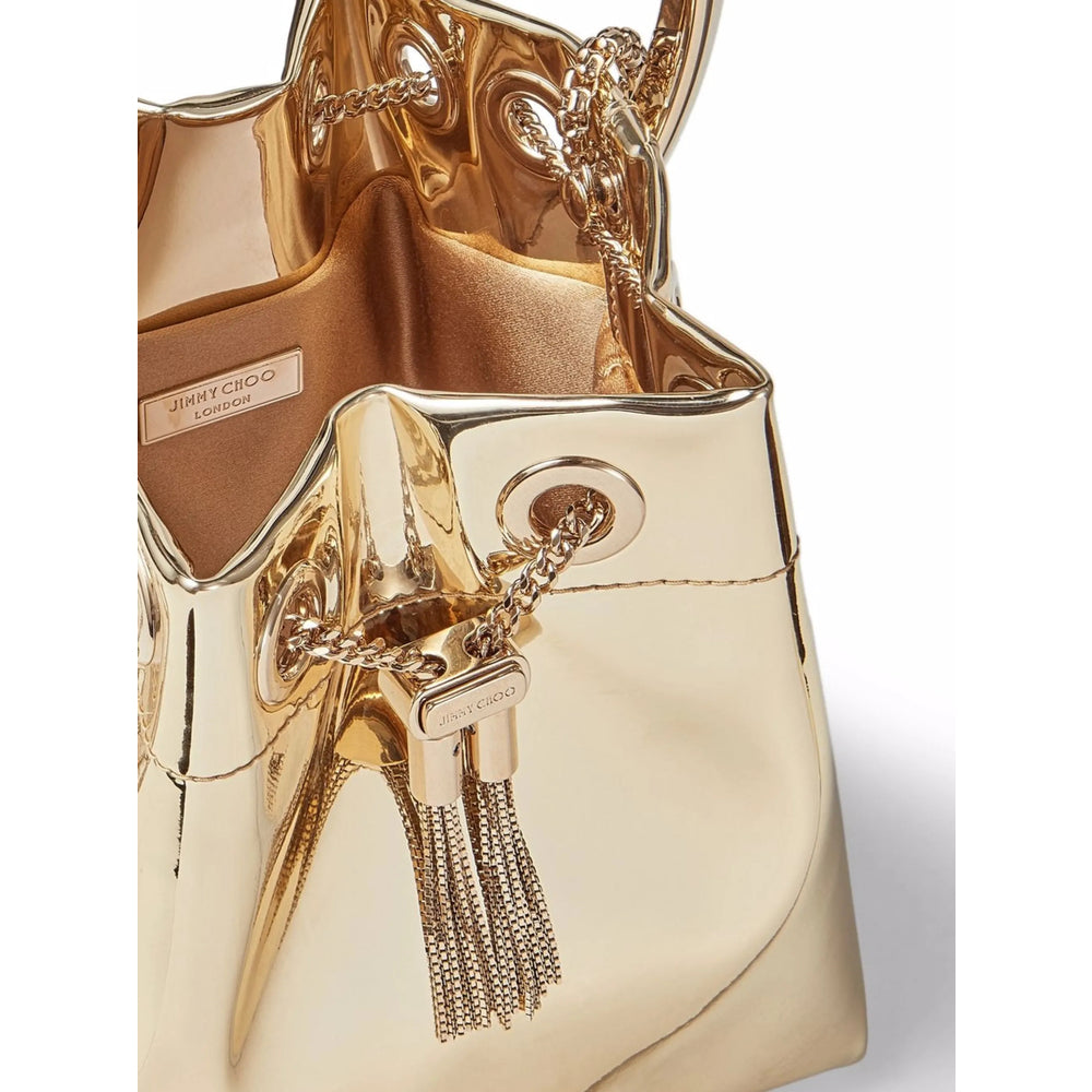 Jimmy Choo Gold Bucket Bags Women