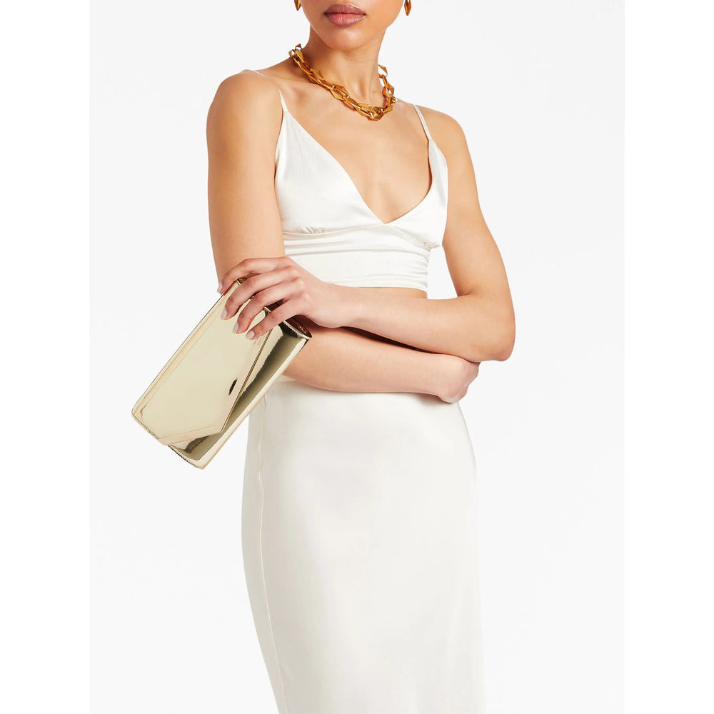 Jimmy Choo Jimmy Choo Gold Clutch Bags Women