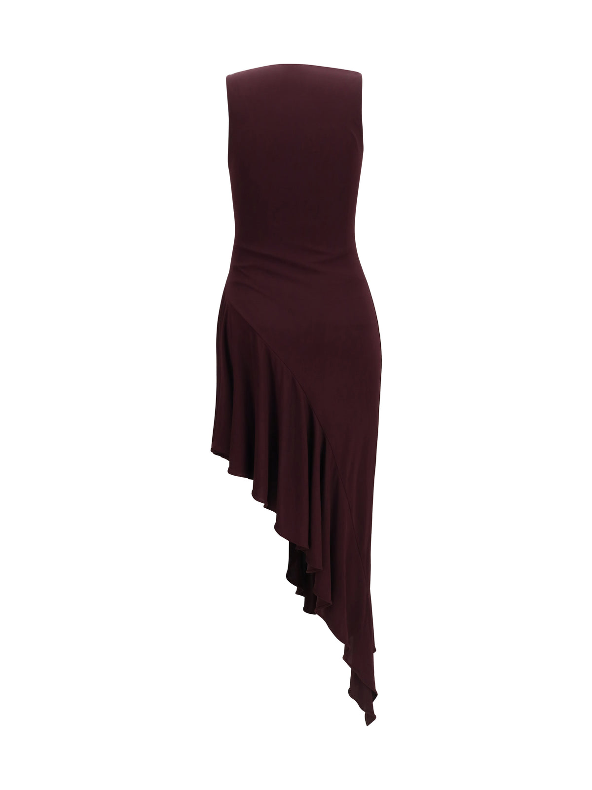 Alaïa Women Asymmetric Fluid Jersey Dress