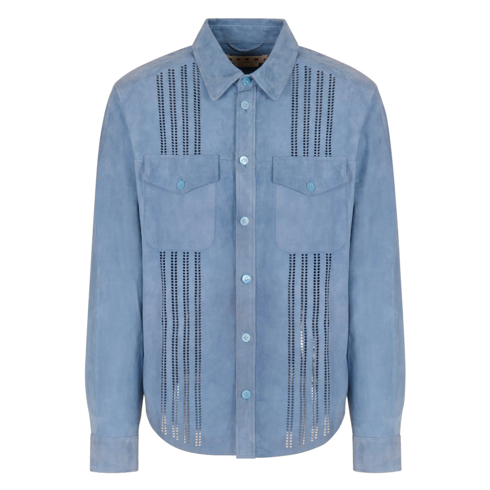 Marni Blue Shirts Men