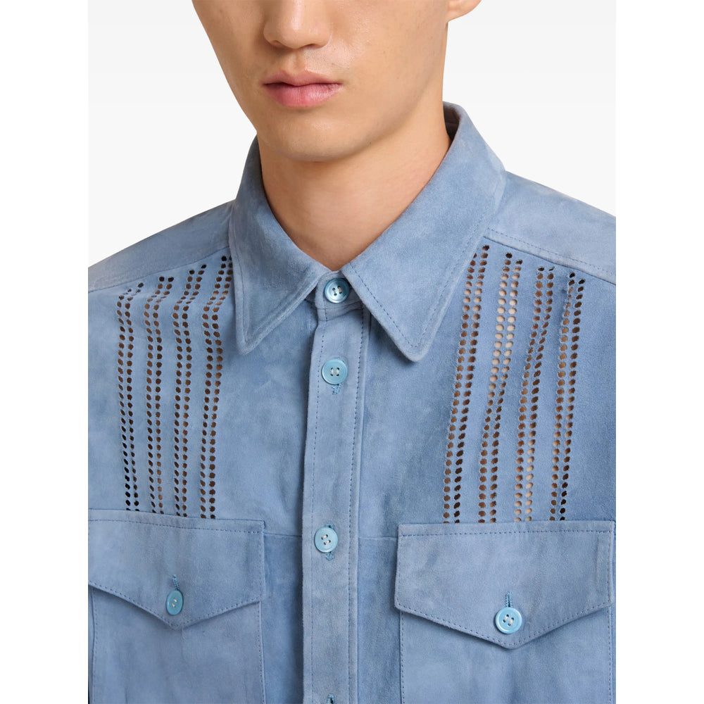 Marni Blue Shirts Men