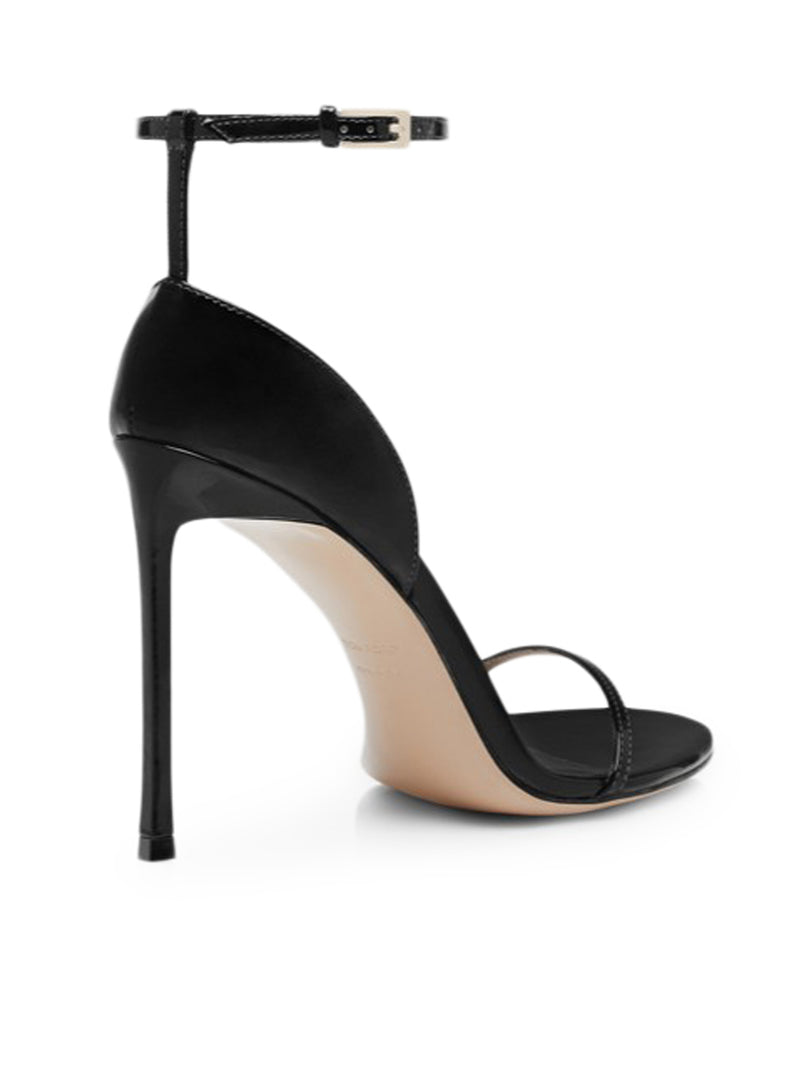 Tom Ford Tom Ford Women Vertigo Patent Leather Sandal With Ankle Strap