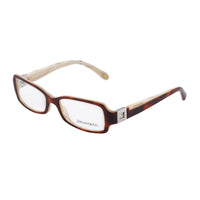 Tiffany & Co. Tiffany & Co. Eyeglasses Rectangle Full Rim, Havana Frame and Clear Demo Lenses Lens TF2032-B8051