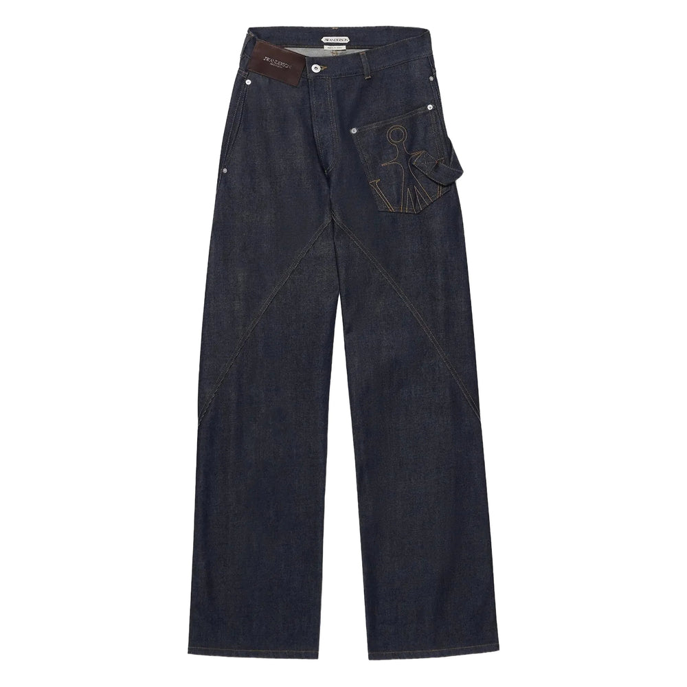 Jw Anderson Blue Trousers - Regular & Straight-Leg Trousers Men