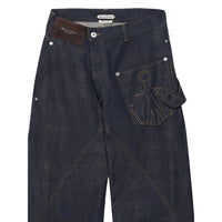 Jw Anderson Blue Trousers - Regular & Straight-Leg Trousers Men
