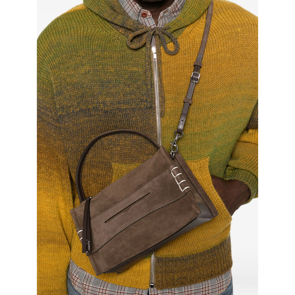 Jw Anderson Brown Shoulder Bags Men
