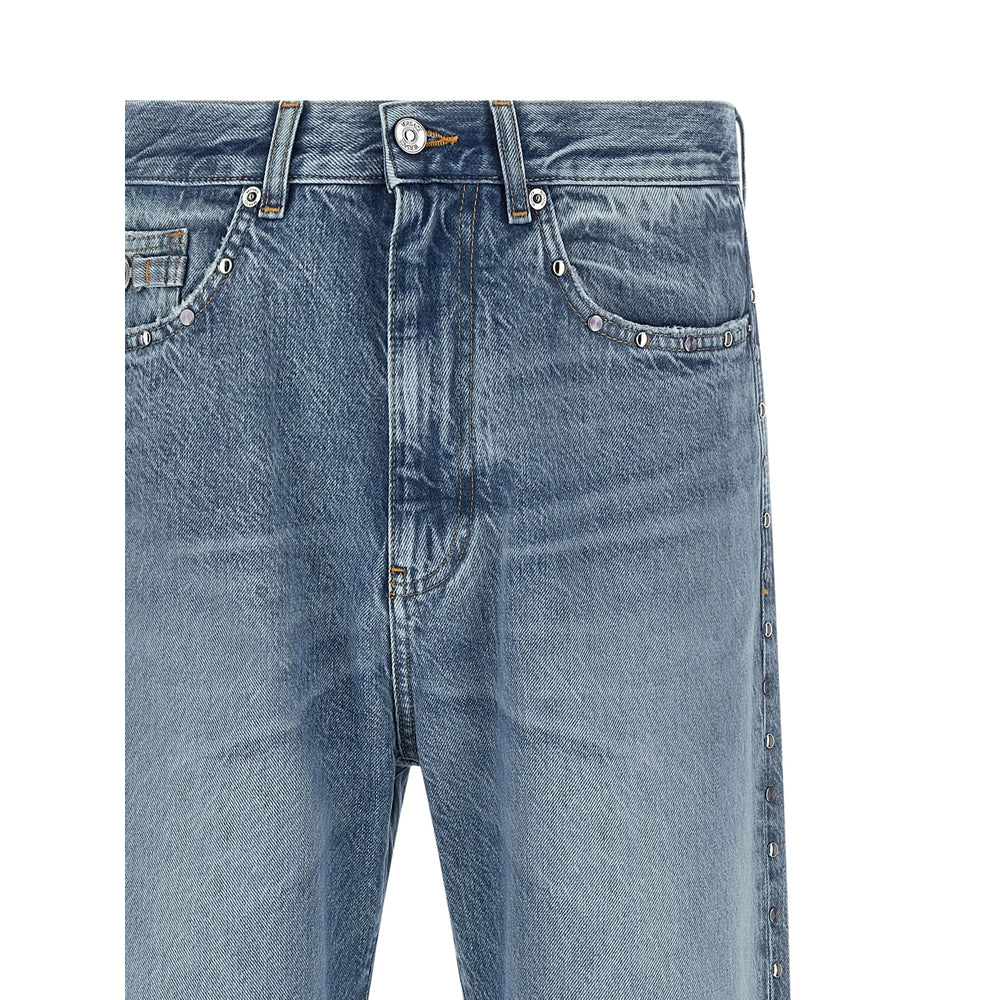 Versace Blue Denim - Regular & Straight-Leg Jeans Men