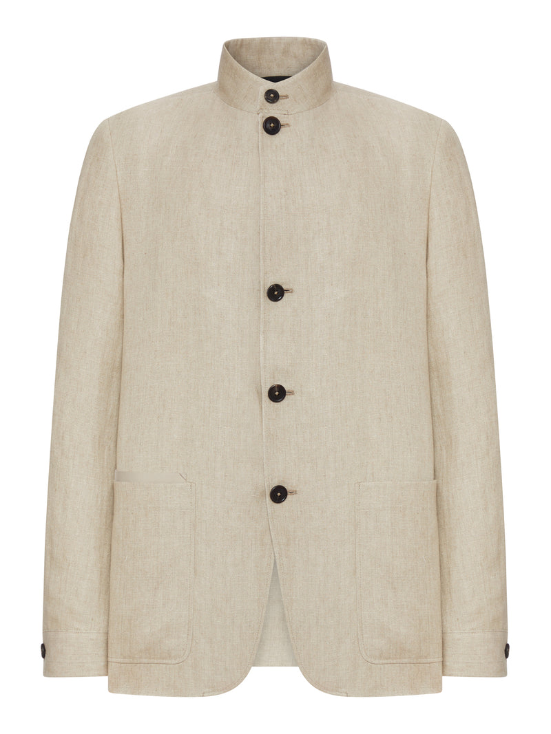 ZEGNA Zegna Men Oasi Lino Chore Jacket