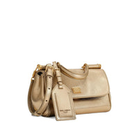 Dolce & Gabbana Gold Tote Bags Women
