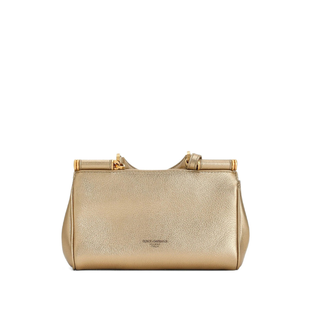 Dolce & Gabbana Gold Tote Bags Women