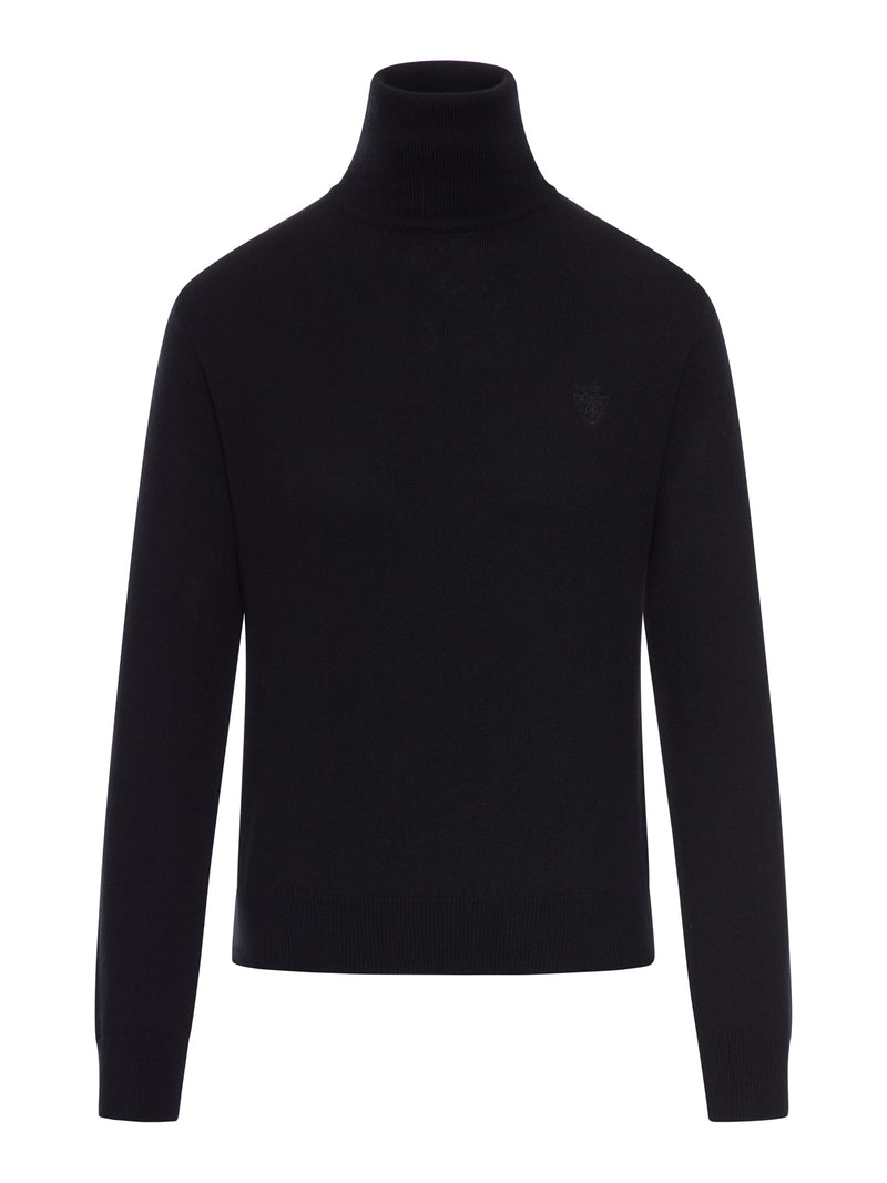 Gucci Gucci Women Wool Turtleneck With Embroidery