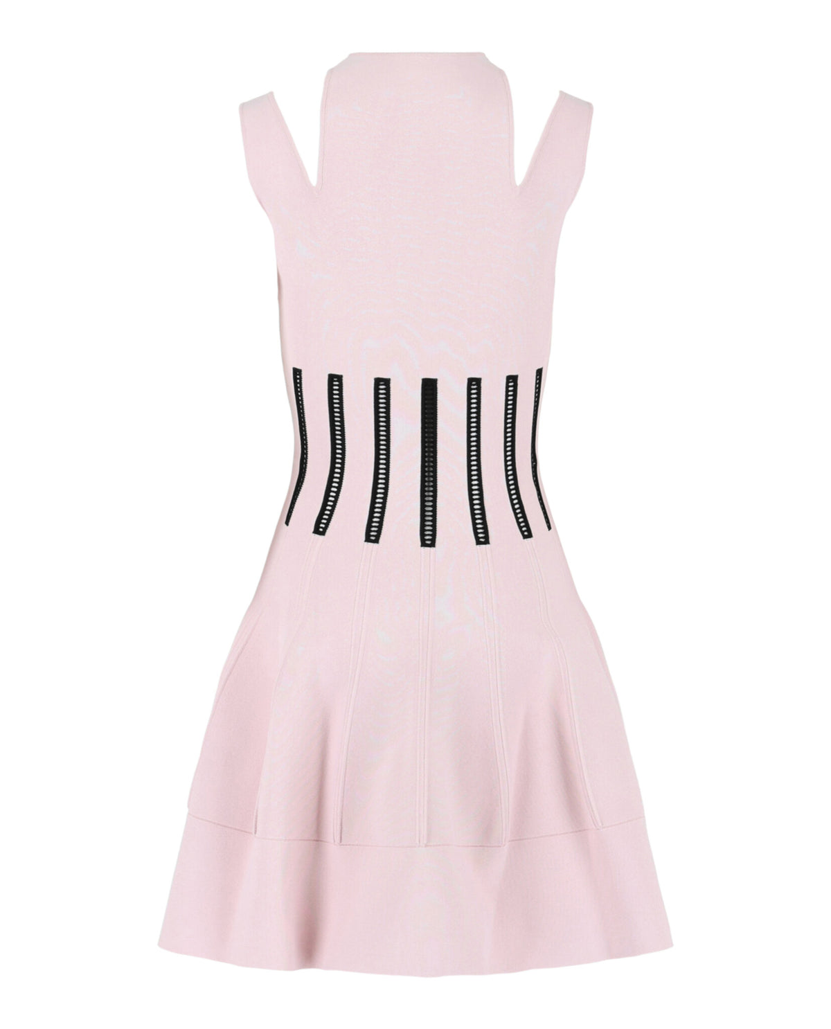 Alexander McQueen Womens Coutout Shoulder Corset Mini Dress